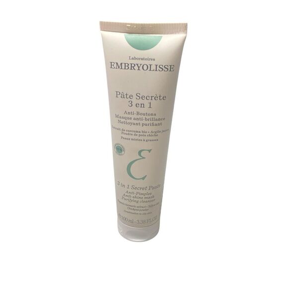 Embryolisse 3-in-1 Secret Paste Anti-pimples Purifying Cleanser 3.38 New Unseale - Picture 1 of 1